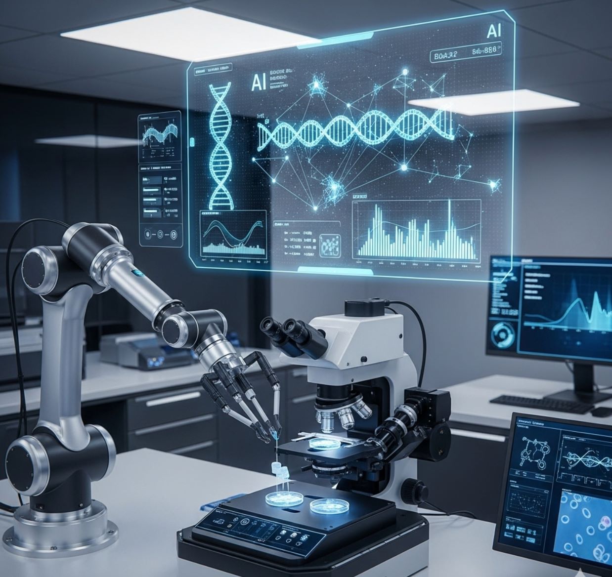 AI phân tích dữ liệu thí nghiệm nhanh chóng